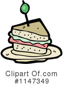 Sandwich Clipart #1147349 by lineartestpilot