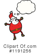 Santa Claus Clipart #1191256 by lineartestpilot