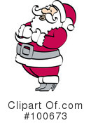 Santa Clipart #100673 by Andy Nortnik