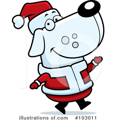 Royalty-Free (RF) Santa Clipart Illustration by Cory Thoman - Stock Sample #103011