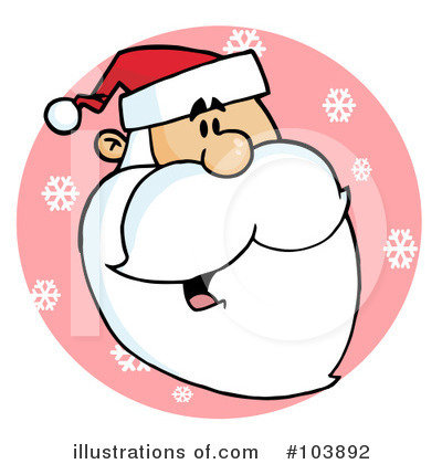 Royalty-Free (RF) Santa Clipart Illustration by Hit Toon - Stock Sample #103892