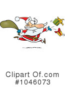 Santa Clipart #1046073 by toonaday