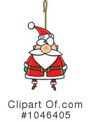 Santa Clipart #1046405 by toonaday