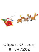 Santa Clipart #1047282 by Hit Toon