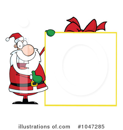 Royalty-Free (RF) Santa Clipart Illustration by Hit Toon - Stock Sample #1047285