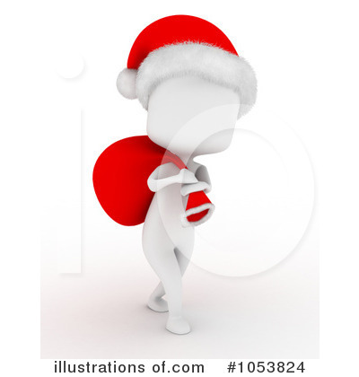 Royalty-Free (RF) Santa Clipart Illustration by BNP Design Studio - Stock Sample #1053824