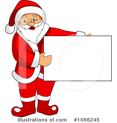 Royalty-Free (RF) Santa Clipart Illustration by Vector Tradition SM - Stock Sample #1066245