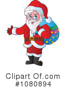 Santa Clipart #1080894 by visekart