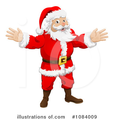 Royalty-Free (RF) Santa Clipart Illustration by AtStockIllustration - Stock Sample #1084009