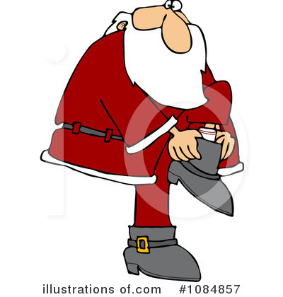 Royalty-Free (RF) Santa Clipart Illustration by djart - Stock Sample #1084857