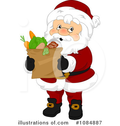 Royalty-Free (RF) Santa Clipart Illustration by BNP Design Studio - Stock Sample #1084887