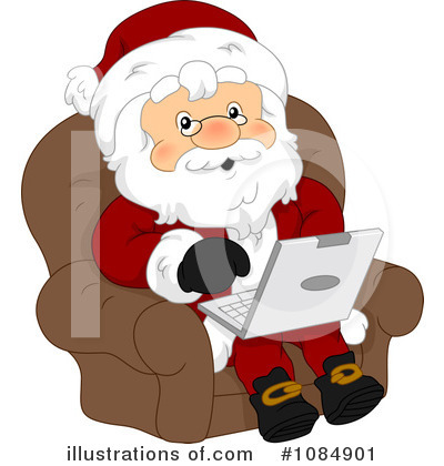 Royalty-Free (RF) Santa Clipart Illustration by BNP Design Studio - Stock Sample #1084901