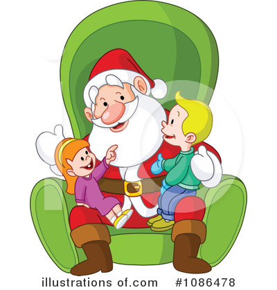 Royalty-Free (RF) Santa Clipart Illustration by yayayoyo - Stock Sample #1086478