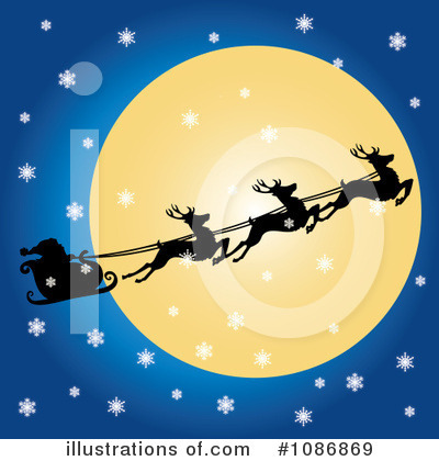 Royalty-Free (RF) Santa Clipart Illustration by Pams Clipart - Stock Sample #1086869