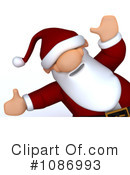 Santa Clipart #1086993 by KJ Pargeter