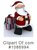 Santa Clipart #1086994 by KJ Pargeter