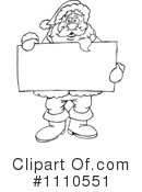 Santa Clipart #1110551 by Dennis Holmes Designs