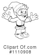 Santa Clipart #1110908 by AtStockIllustration