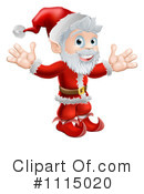 Santa Clipart #1115020 by AtStockIllustration