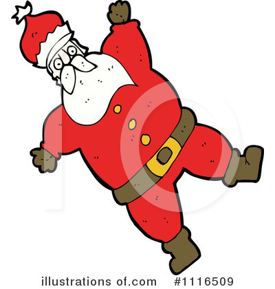 Royalty-Free (RF) Santa Clipart Illustration by lineartestpilot - Stock Sample #1116509