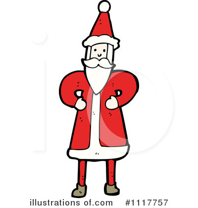Santa Clipart #1117757 by lineartestpilot