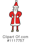 Santa Clipart #1117757 by lineartestpilot