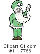 Santa Clipart #1117766 by lineartestpilot