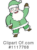 Santa Clipart #1117768 by lineartestpilot