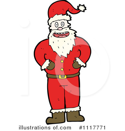 Santa Clipart #1117771 by lineartestpilot