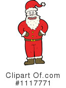 Santa Clipart #1117771 by lineartestpilot