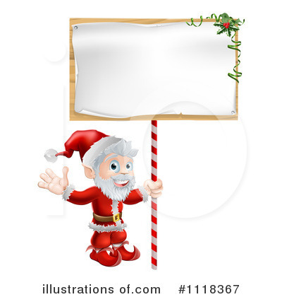 Royalty-Free (RF) Santa Clipart Illustration by AtStockIllustration - Stock Sample #1118367