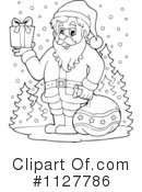 Santa Clipart #1127786 by visekart