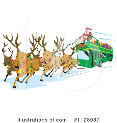 Royalty-Free (RF) Santa Clipart Illustration by patrimonio - Stock Sample #1128037