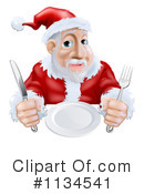 Santa Clipart #1134541 by AtStockIllustration