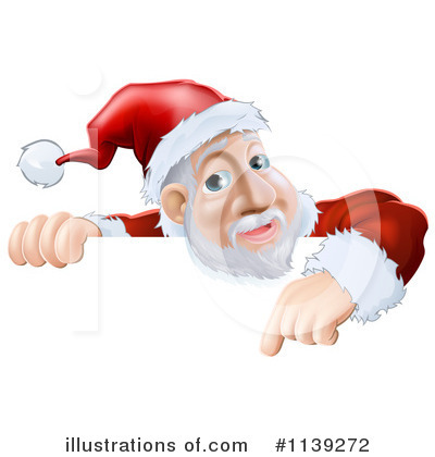 Royalty-Free (RF) Santa Clipart Illustration by AtStockIllustration - Stock Sample #1139272