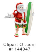Santa Clipart #1144047 by AtStockIllustration