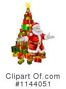 Santa Clipart #1144051 by AtStockIllustration