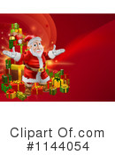 Santa Clipart #1144054 by AtStockIllustration