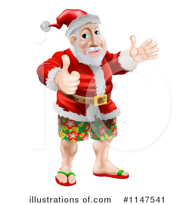 Royalty-Free (RF) Santa Clipart Illustration by AtStockIllustration - Stock Sample #1147541