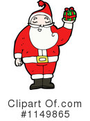 Santa Clipart #1149865 by lineartestpilot