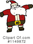 Santa Clipart #1149872 by lineartestpilot