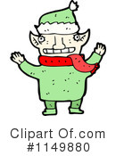 Santa Clipart #1149880 by lineartestpilot