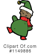 Santa Clipart #1149886 by lineartestpilot