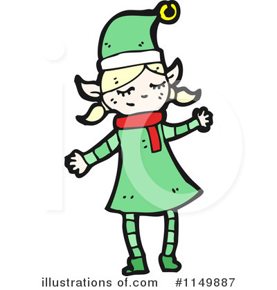 Royalty-Free (RF) Santa Clipart Illustration by lineartestpilot - Stock Sample #1149887