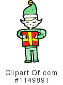 Santa Clipart #1149891 by lineartestpilot