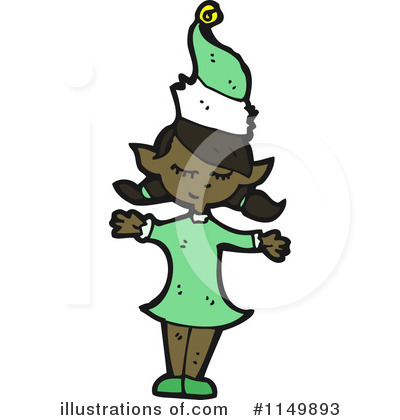 Royalty-Free (RF) Santa Clipart Illustration by lineartestpilot - Stock Sample #1149893