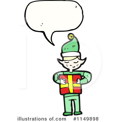 Royalty-Free (RF) Santa Clipart Illustration by lineartestpilot - Stock Sample #1149898