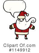 Santa Clipart #1149912 by lineartestpilot