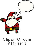 Santa Clipart #1149913 by lineartestpilot