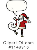 Santa Clipart #1149916 by lineartestpilot